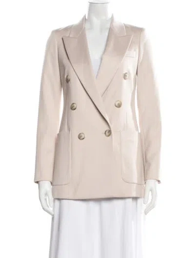 Pre-owned Reiss Wool Blazer W/ Tags In Neutrals