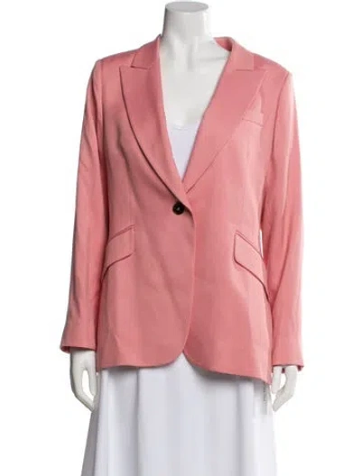 Pre-owned Reiss Wool Blazer W/ Tags In Pink