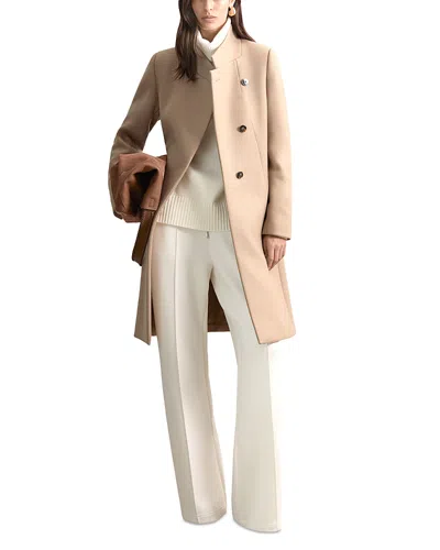 REISS WOOL BLEND MID LENGTH COAT