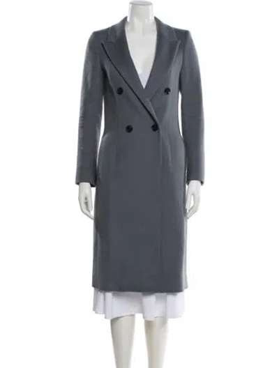 Pre-owned Reiss Wool Coat In Gray