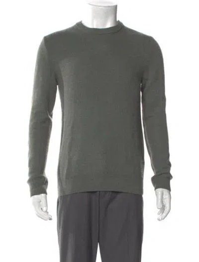 Pre-owned Reiss Wool Crew Neck Pullover In Gray
