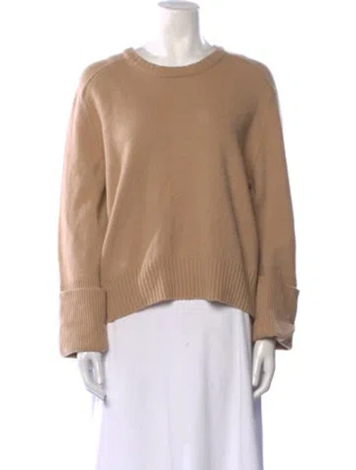 Pre-owned Reiss Wool Crew Neck Sweater In Neutral