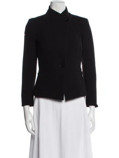 Pre-owned Reiss Wool Evening Jacket In Black