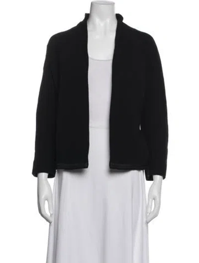 Pre-owned Reiss Wool Jacket In Black