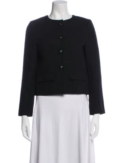 Pre-owned Reiss Wool Jacket In Black