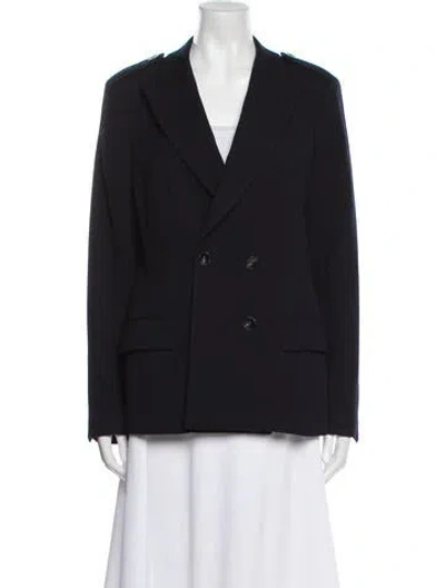 Pre-owned Reiss Wool Jacket In Blue