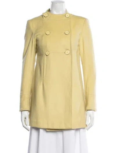 Pre-owned Reiss Wool Jacket In Yellow