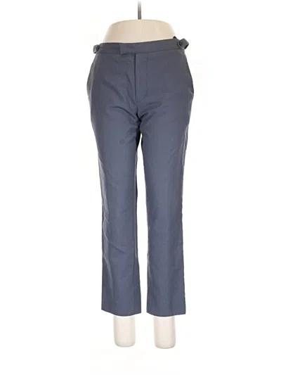 Pre-owned Reiss Wool Pants In Blue