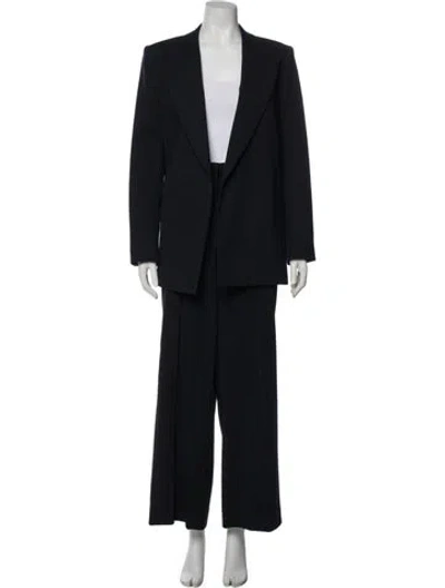 Pre-owned Reiss Wool Pantsuit In Black