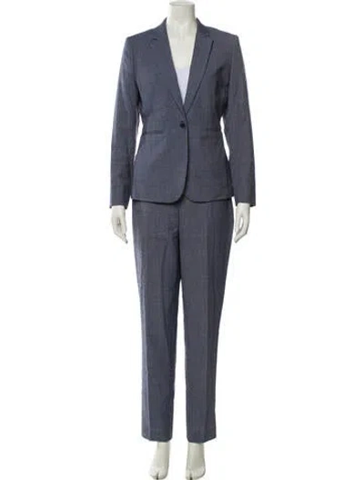 Pre-owned Reiss Wool Pantsuit In Blue