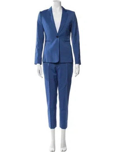 Pre-owned Reiss Wool Pantsuit In Blue