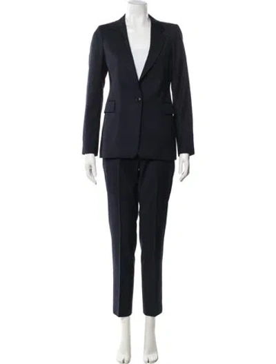 Pre-owned Reiss Wool Pantsuit In Blue