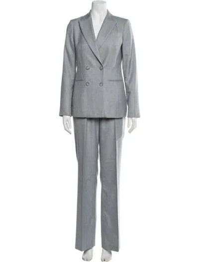 Pre-owned Reiss Wool Pantsuit In Blue