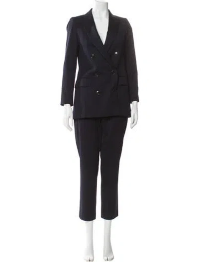 Pre-owned Reiss Wool Pantsuit In Gray