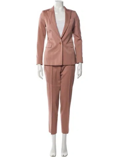 Pre-owned Reiss Wool Pantsuit In Pink