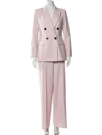 Pre-owned Reiss Wool Pantsuit In Pink