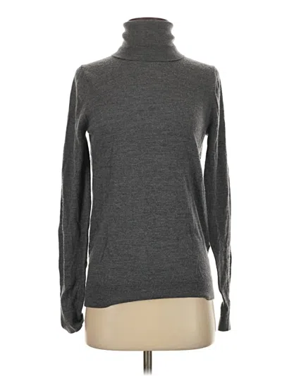 Pre-owned Reiss Wool Pullover Sweater In Gray