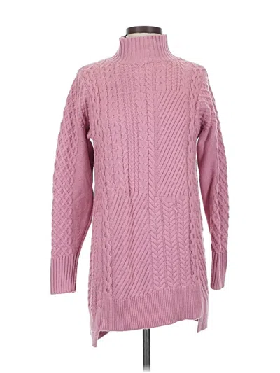 Pre-owned Reiss Wool Pullover Sweater In Pink