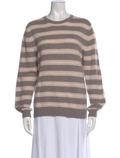 Pre-owned Reiss Wool Striped Sweater In Multi