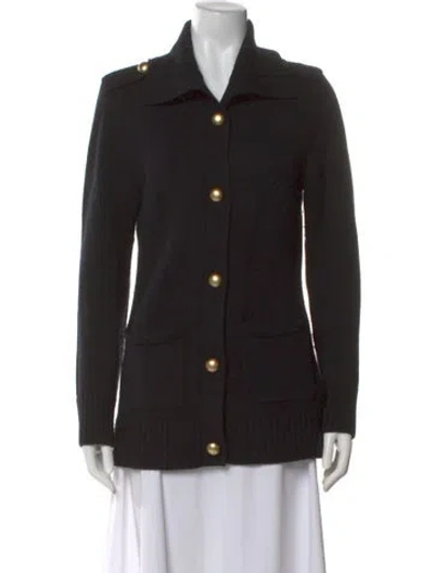 Pre-owned Reiss Wool Sweater In Black