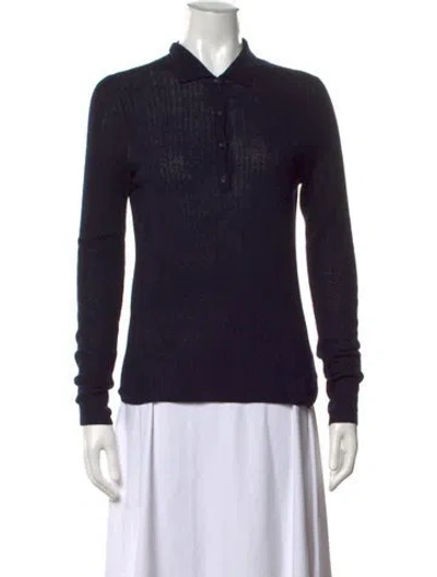 Pre-owned Reiss Wool Sweater In Blue