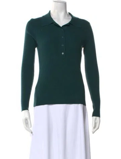 Pre-owned Reiss Wool Sweater In Green