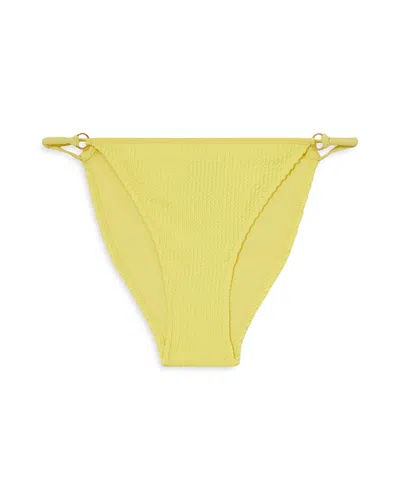 Reiss Wynee Bikini Bottom In Lemon Yellow
