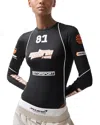 Reiss X Mclaren Bianca Bodysuit In Black