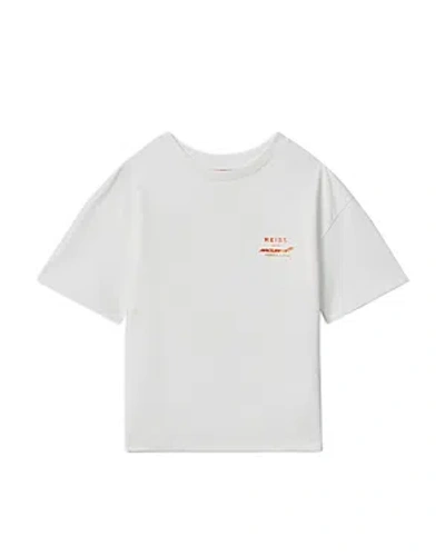 Reiss X Mclaren F1 Team Unisex Traction Jr Graphic Tee - Little Kid In White