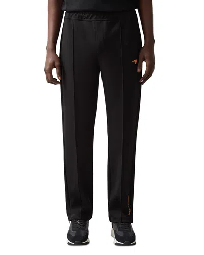 Reiss X Mclaren Speedmark Regular Fit Jersey Borough Interlock Jogger Pants In Black