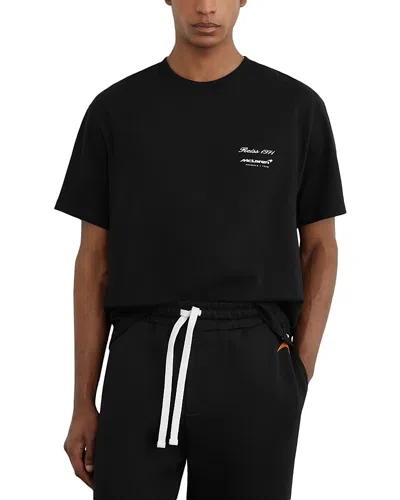 Reiss X Mclaren Unisex Stirling T Shirt In Black