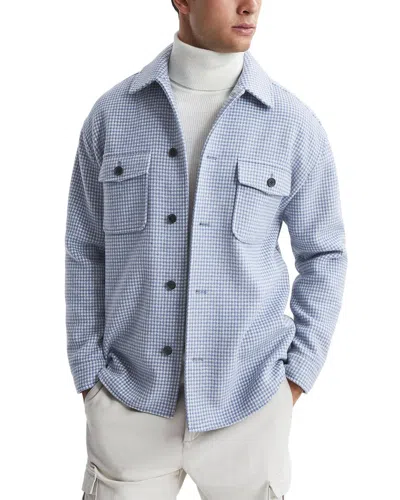 Reiss Zack Shirt In Blue