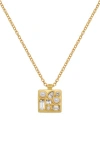 Reiss Zina Zoraya Pendant Necklace In Gold