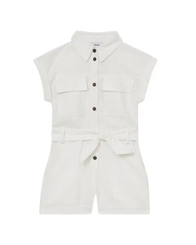 Reiss Kids' Zoe Playsuit In White
