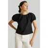 Reistor Balloon Sleeve Top In F4 / Wildflower Waltz