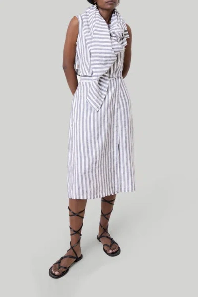 Reistor Breezy Linen Summer Set In White