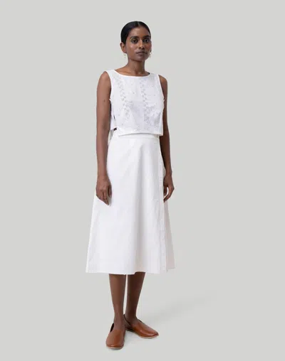 Reistor Breezy Summer Set In White In Coconut White