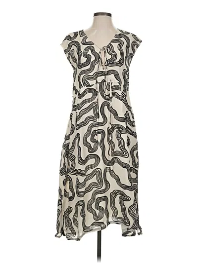 Pre-owned Reistor Casual Dress In Gray