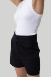 Reistor Drawstring Shorts In Black