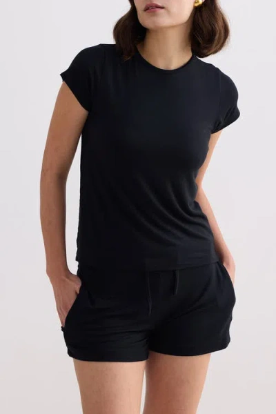 Reistor Essential Knit Shorts In Black