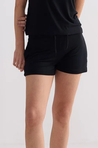 Reistor Essential Knit Shorts In Black