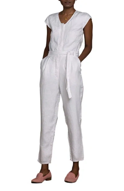 Reistor Evening Chai Jumpsuit In White