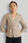 Reistor Front Twist Top In Multi