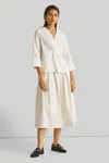 REISTOR FRONT TWIST TOP IN WHITE