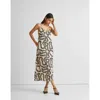 Reistor Midi Slip Dress In Maze