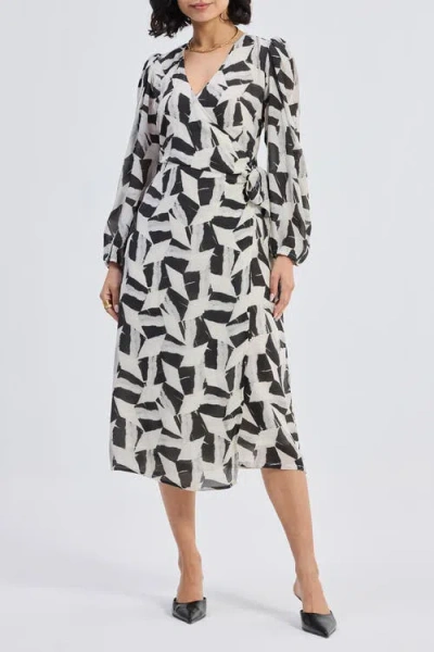 REISTOR REISTOR MIDI WRAP DRESS