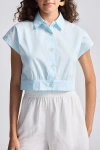 Reistor Oversized Crop Shirt