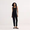 Reistor Relaxed Drawstring Jumpsuit In Black