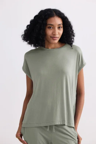Reistor Relaxed Everyday Tee In Green