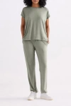 Reistor Relaxed Fit Tee Set In Green